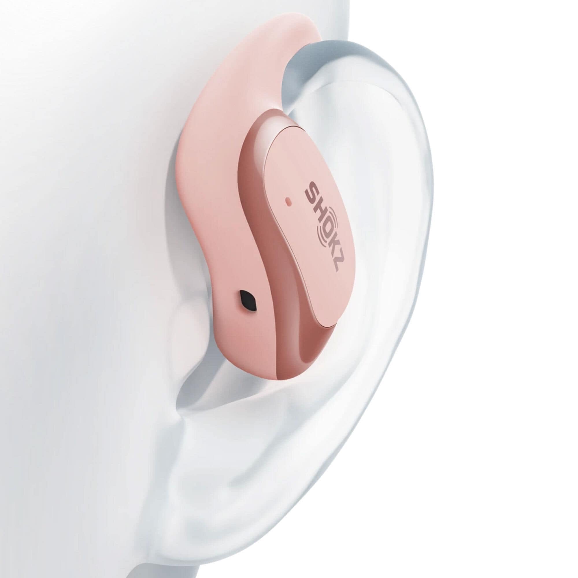 Shokz OpenFit Air Open-Ear True Wireless Earbuds in Pink