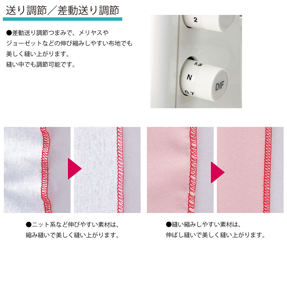 MO-03DN JUKIミシン 1本針 3本糸 オーバーロック 家庭用 (台)「手芸