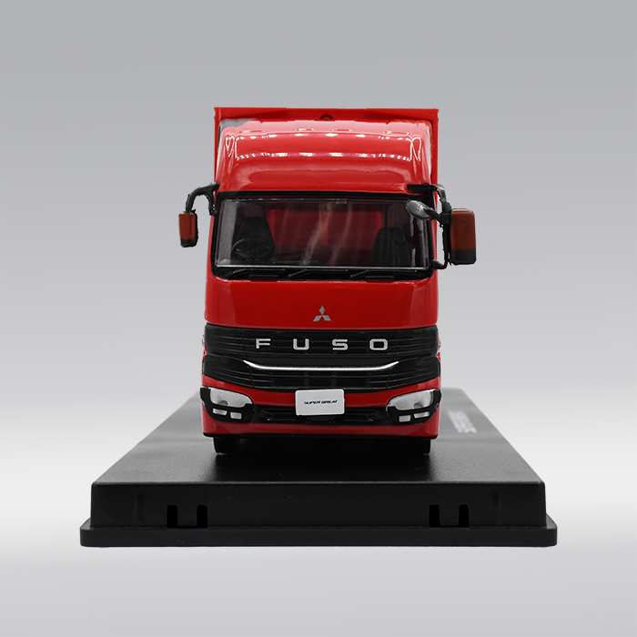SUPER GREAT ミニチュアカー 1/43スケール 三菱ふそう スーパー