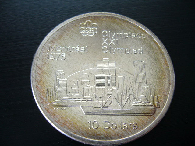 Yahoo!オークション -「カナダ10ドル銀貨モントリオール」(硬貨) (貨幣