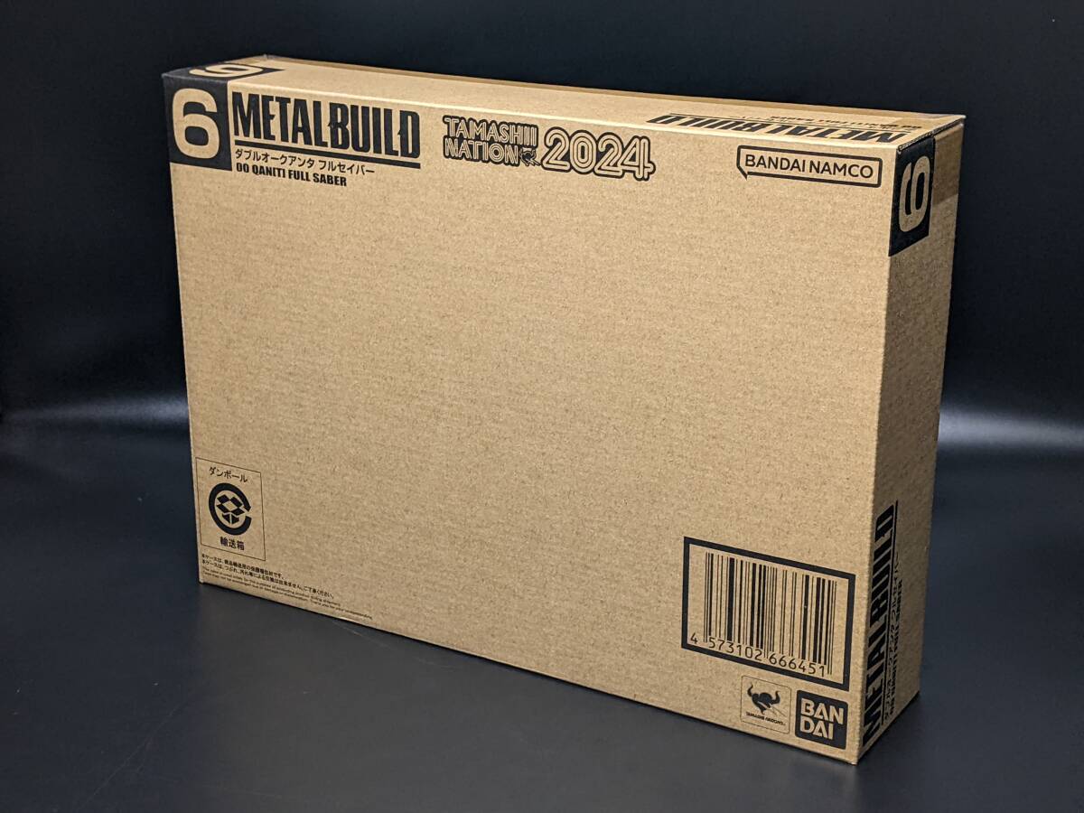 ☆ 輸送箱未開封 魂ネイション2024限定 METAL BUILD ダブルオー