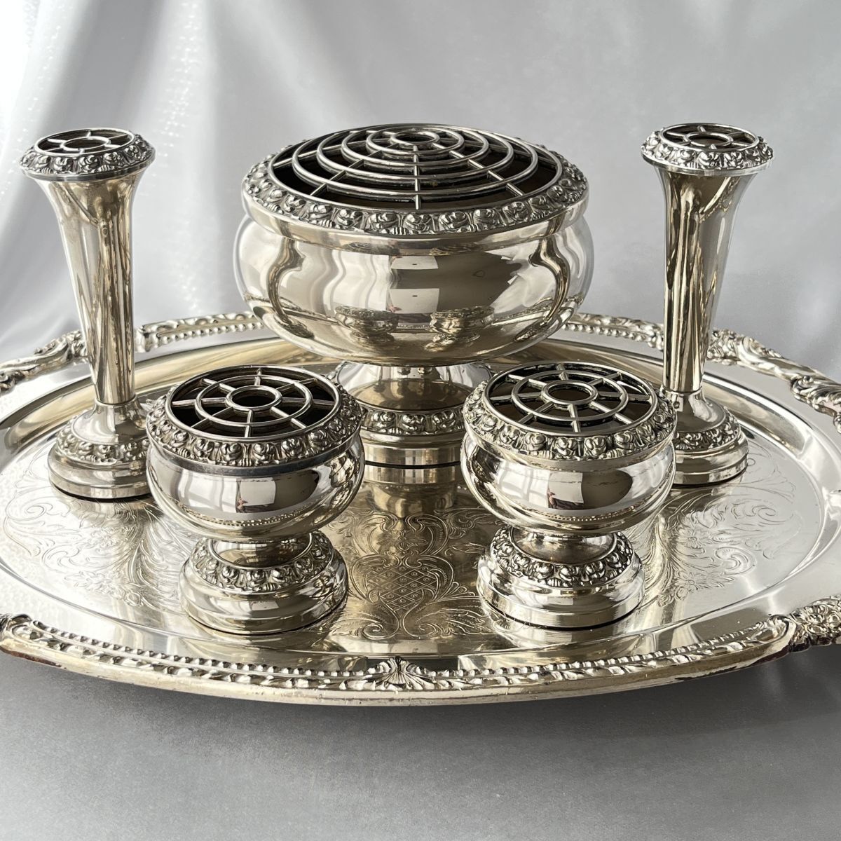 ショップ 【IANTHE】ローズボウルバラ / 薔薇の花器セット 5点