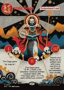 Foil】(021)□ボーダーレス□《ウルザの物語/Urza's Saga》[SLC] 土地