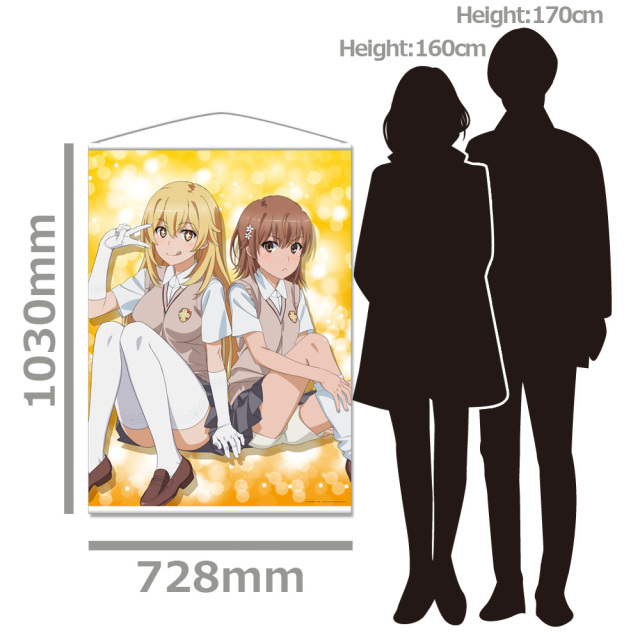 とある科学の超電磁砲T B1タペストリー［御坂美琴＆食蜂操祈］