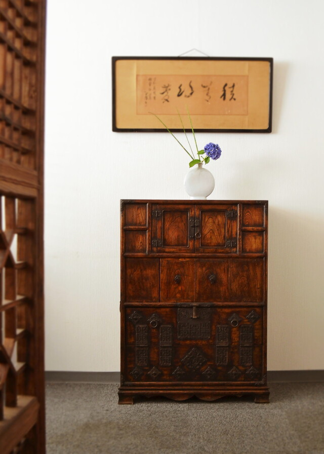 李朝家具・李朝小箱 李朝 木製 箱 木箱 木工 李朝