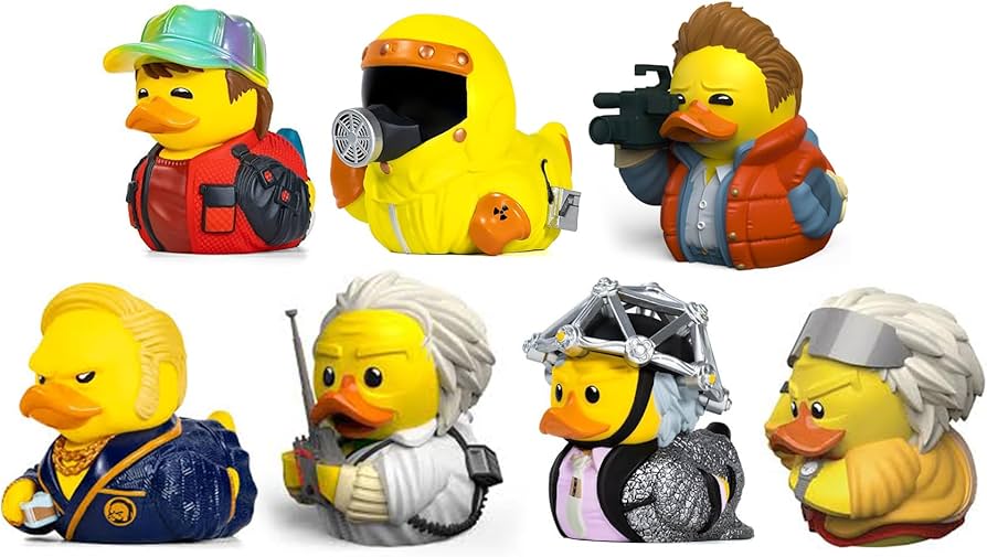 Amazon.co.jp: TUBBZ/バック・トゥ・ザ・フューチャー ラバーダック 7