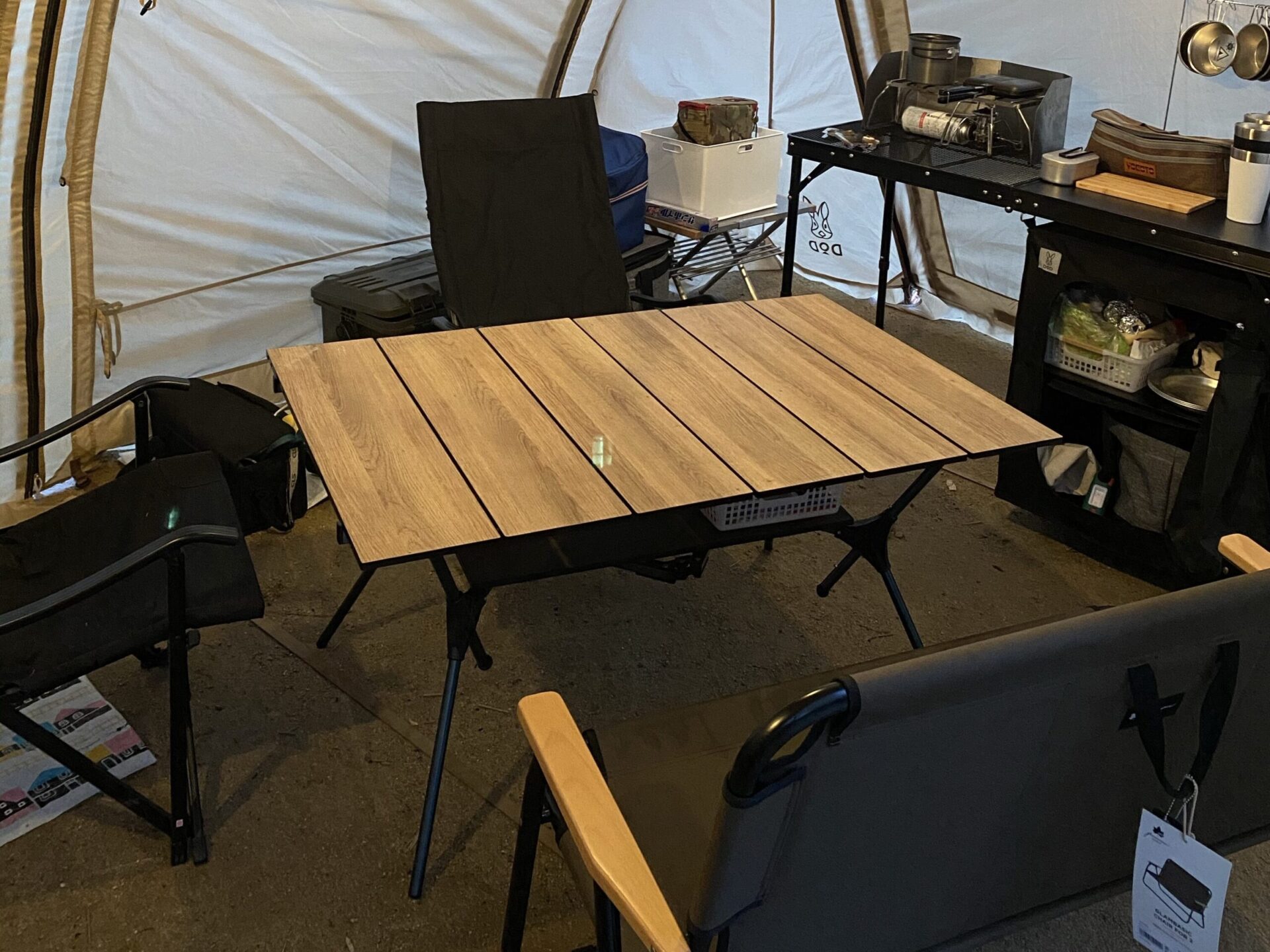 モンベル マルチフォールディングテーブルワイド