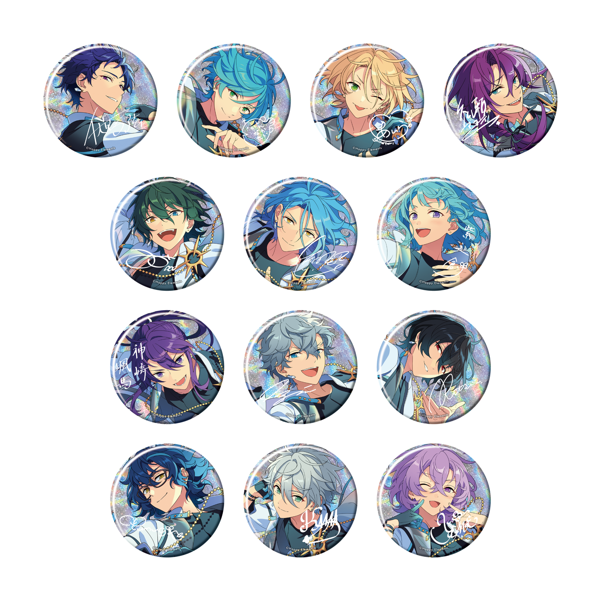 あんスタ 白鳥藍良 フィーチャー 缶バッジ