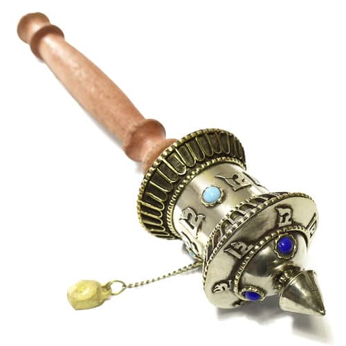 楽天市場】チベット密教 マニ車（まにぐるま） Sサイズ 仏教 摩尼車