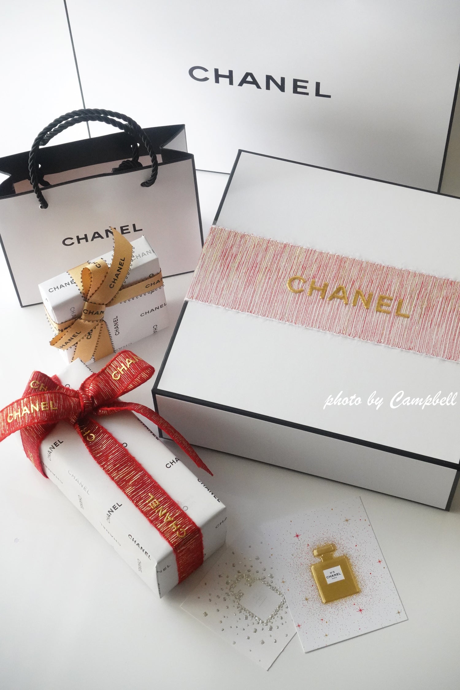 クリスマスラッピングのシャネルコスメ | Campbellのお料理ブログ