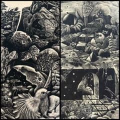 小林敬生作 静止した刻 オリジナル木口木版画集 サイン番号入 送料込み