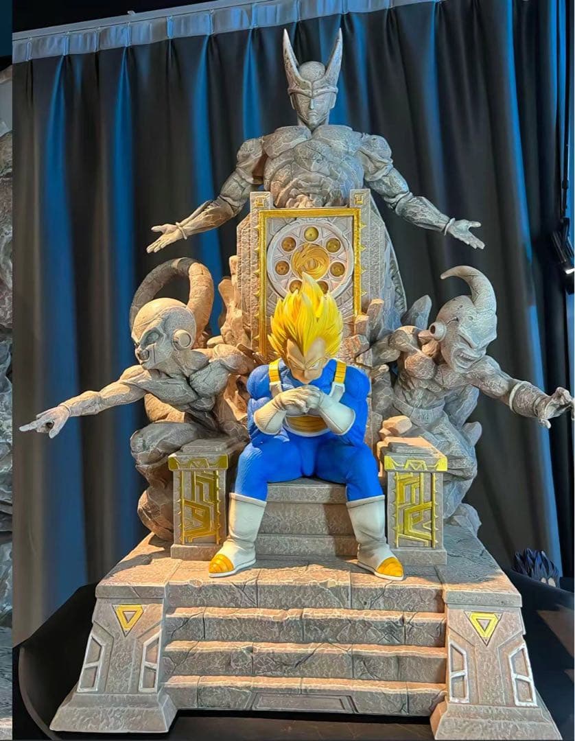 ドラゴンボール ベジータ ガレキ ガレージキット スタチュー X②⑤