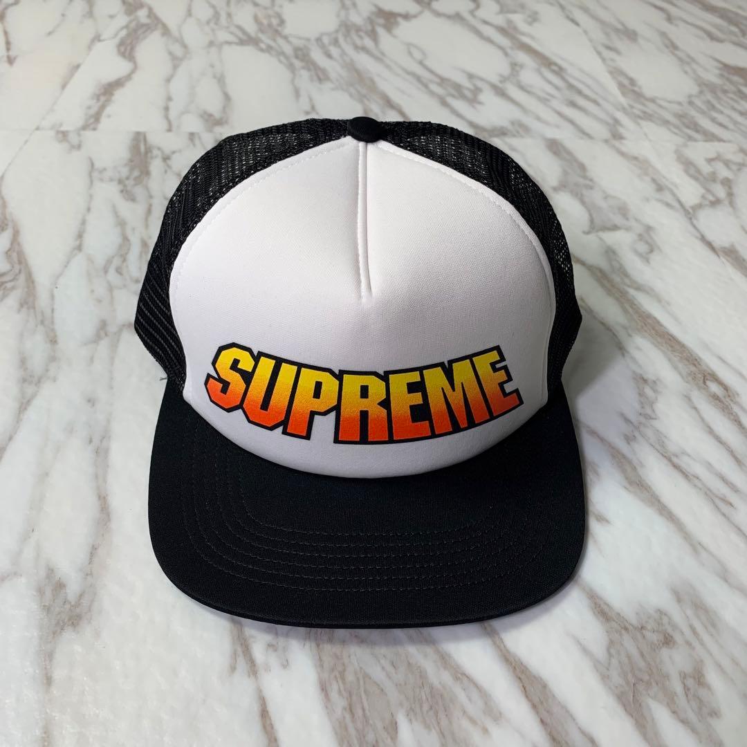 supreme メッシュキャップ黒