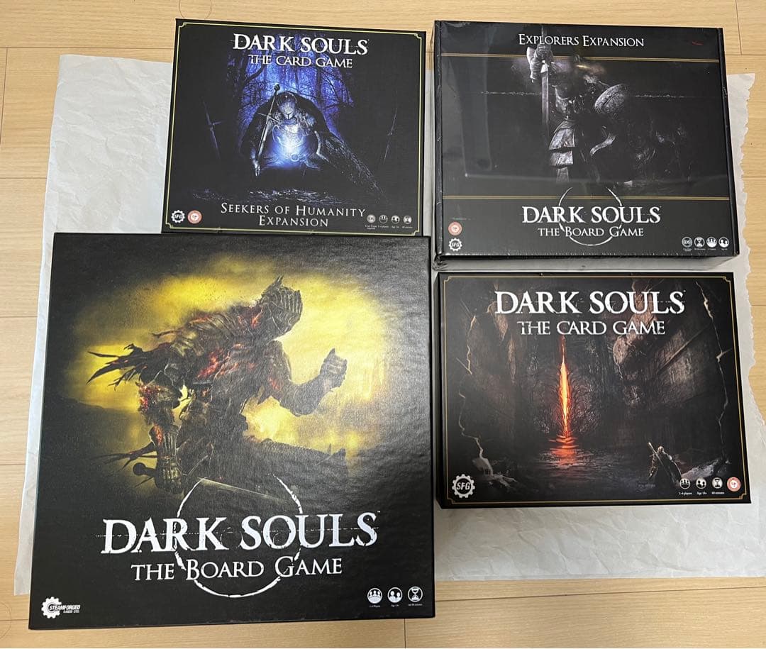 ボードゲーム　ダークソウル　Dark Souls カードゲーム　4点まとめ ボードゲーム ダークソウル Dark Souls カードゲーム 4点まとめ ボード