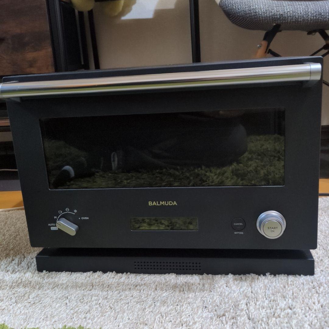 2019年製BALMUDA オーブンレンジ ブラック 2019年製BALMUDA オーブンレンジ ブラック バルミューダ ザ レンジ