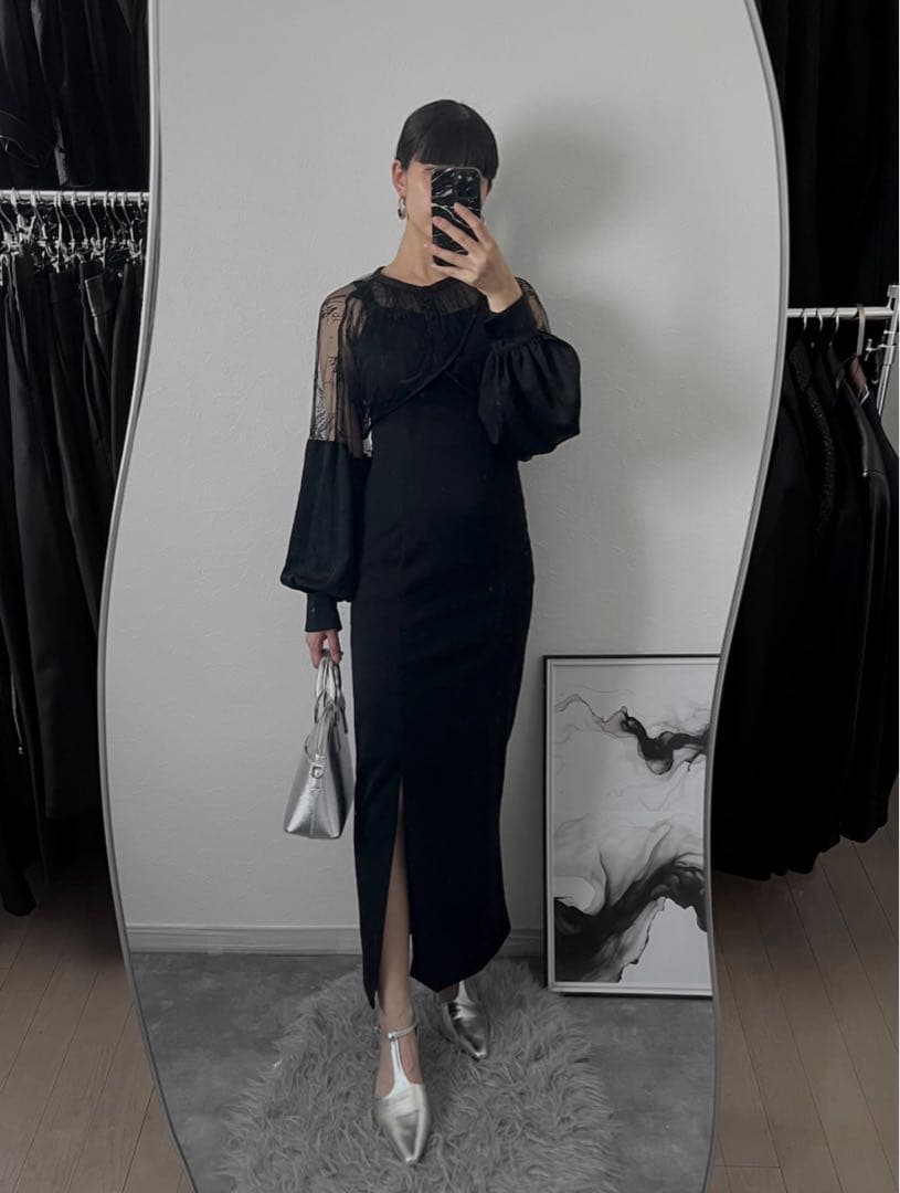 Ezick Lady set レーストップドレス オケージョン ボレロ