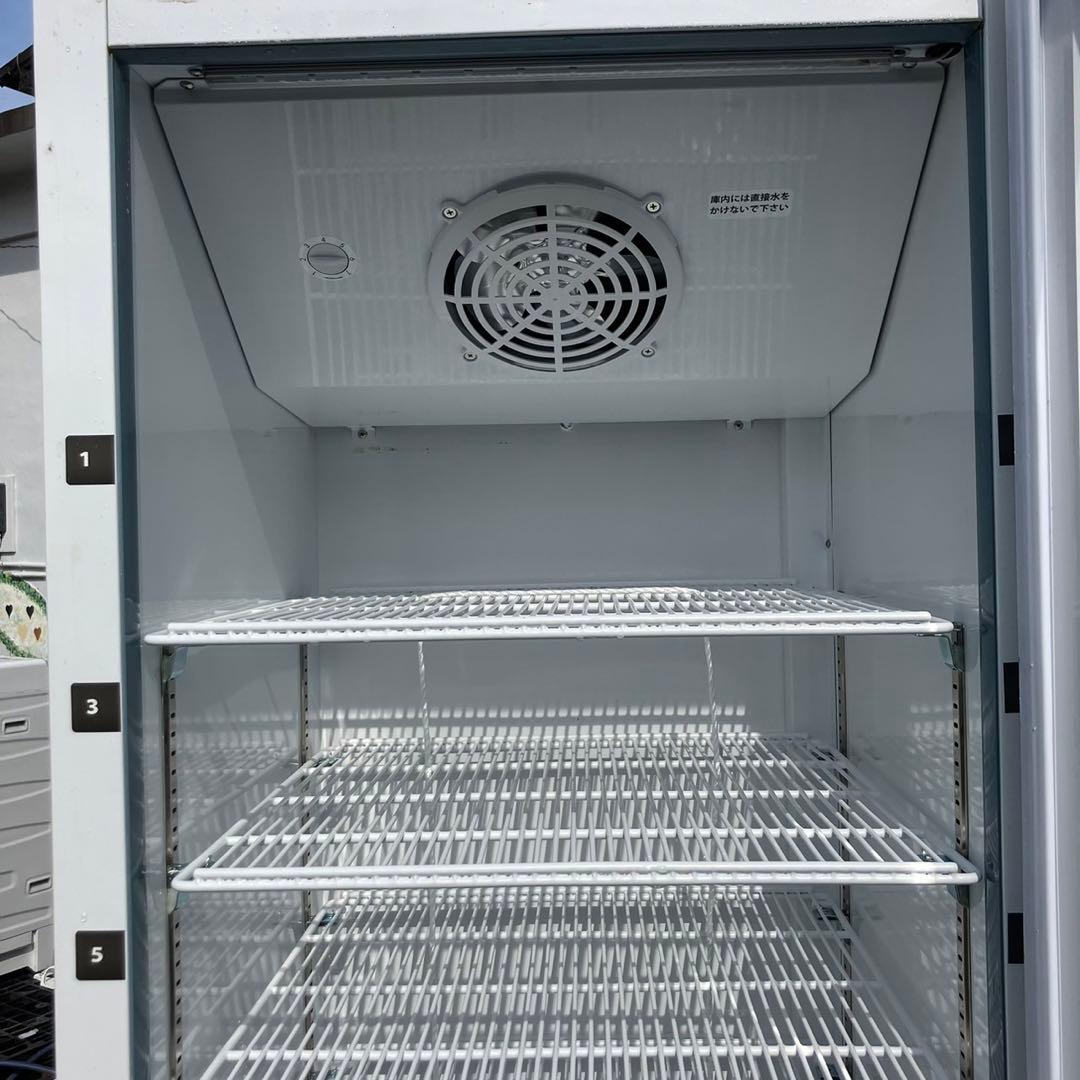大阪配送無料28日本日のみ冷蔵ショーケース2台設置時協力あり省エネ