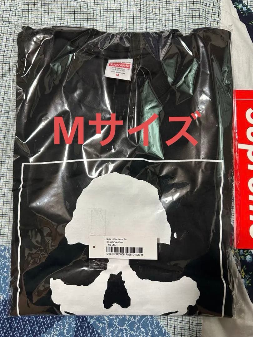 Supreme number(N)ine Manson Tee Mサイズ Supreme Number (N)ine Manson Tee Black Men's - FW25 - US